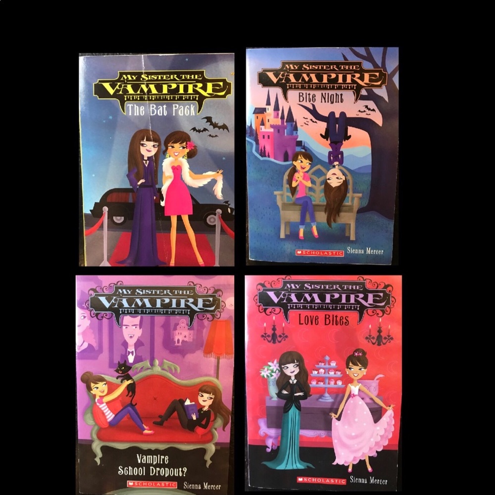 Scholastic My Sister the Vampire Book Set of 8